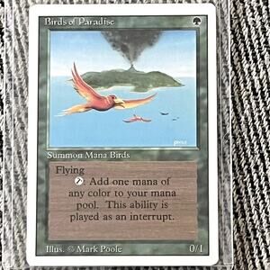 Birds of Paradise – MTG 1994 Revised Edition – Excellent Condition